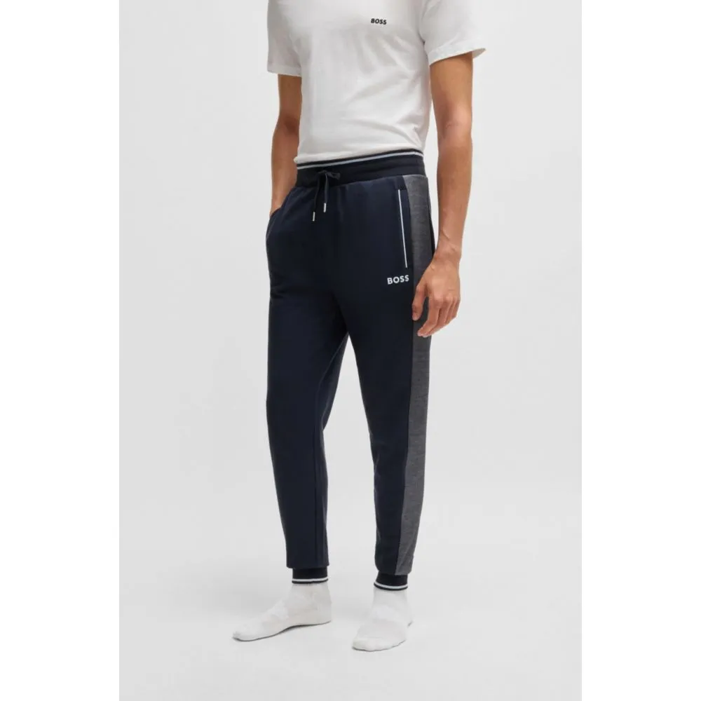 Tracksuit bottoms with contrast piping