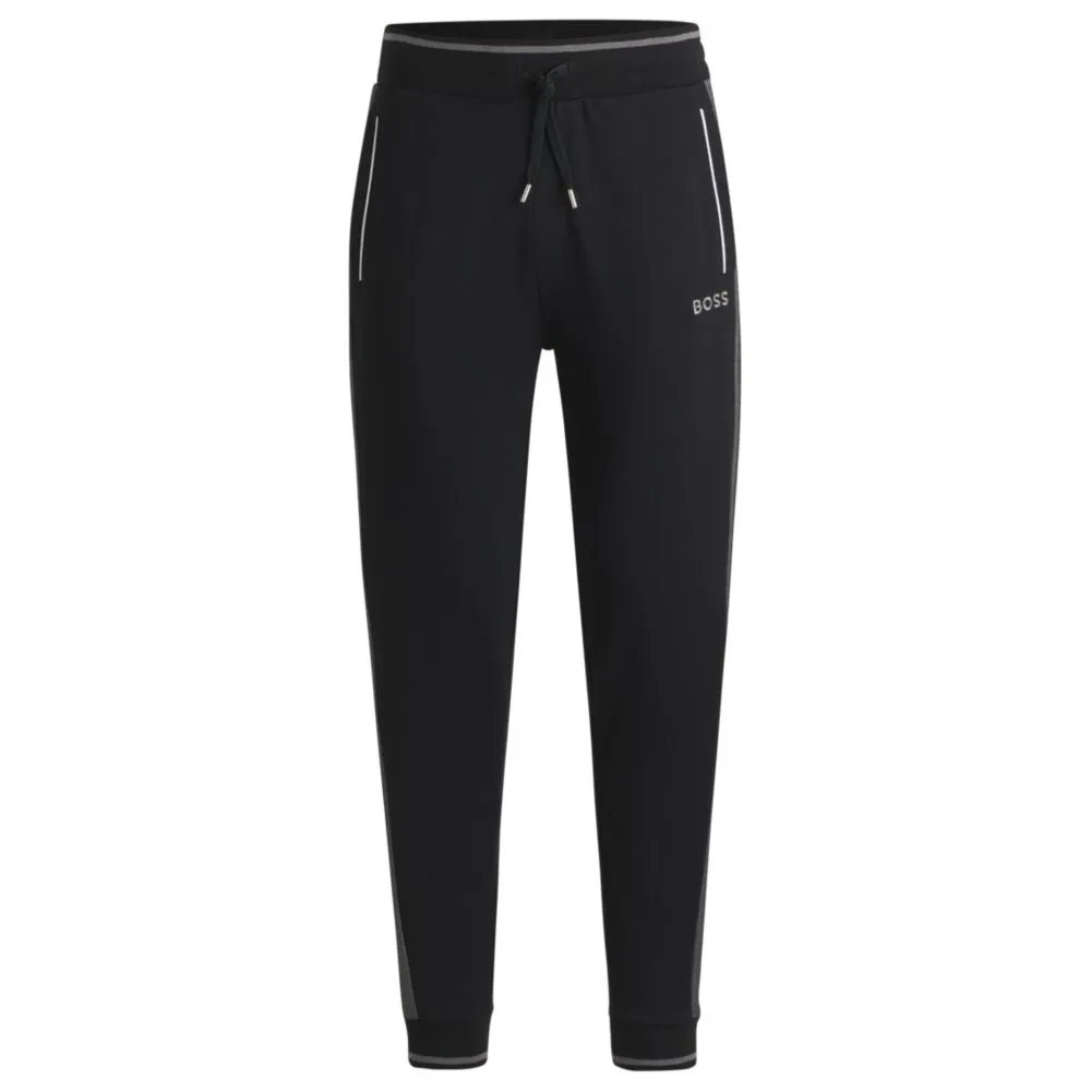 Tracksuit bottoms with contrast piping