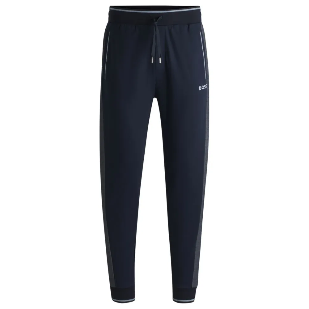 Tracksuit bottoms with contrast piping