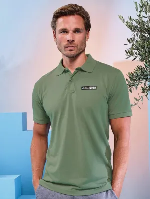 Vegan Men's Cotton Classic Polo Shirt | Multiple Colours