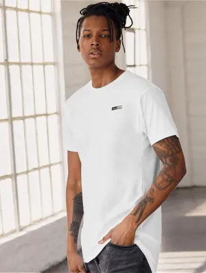 Vegan Men's Long Body T-Shirt | Multiple Colours