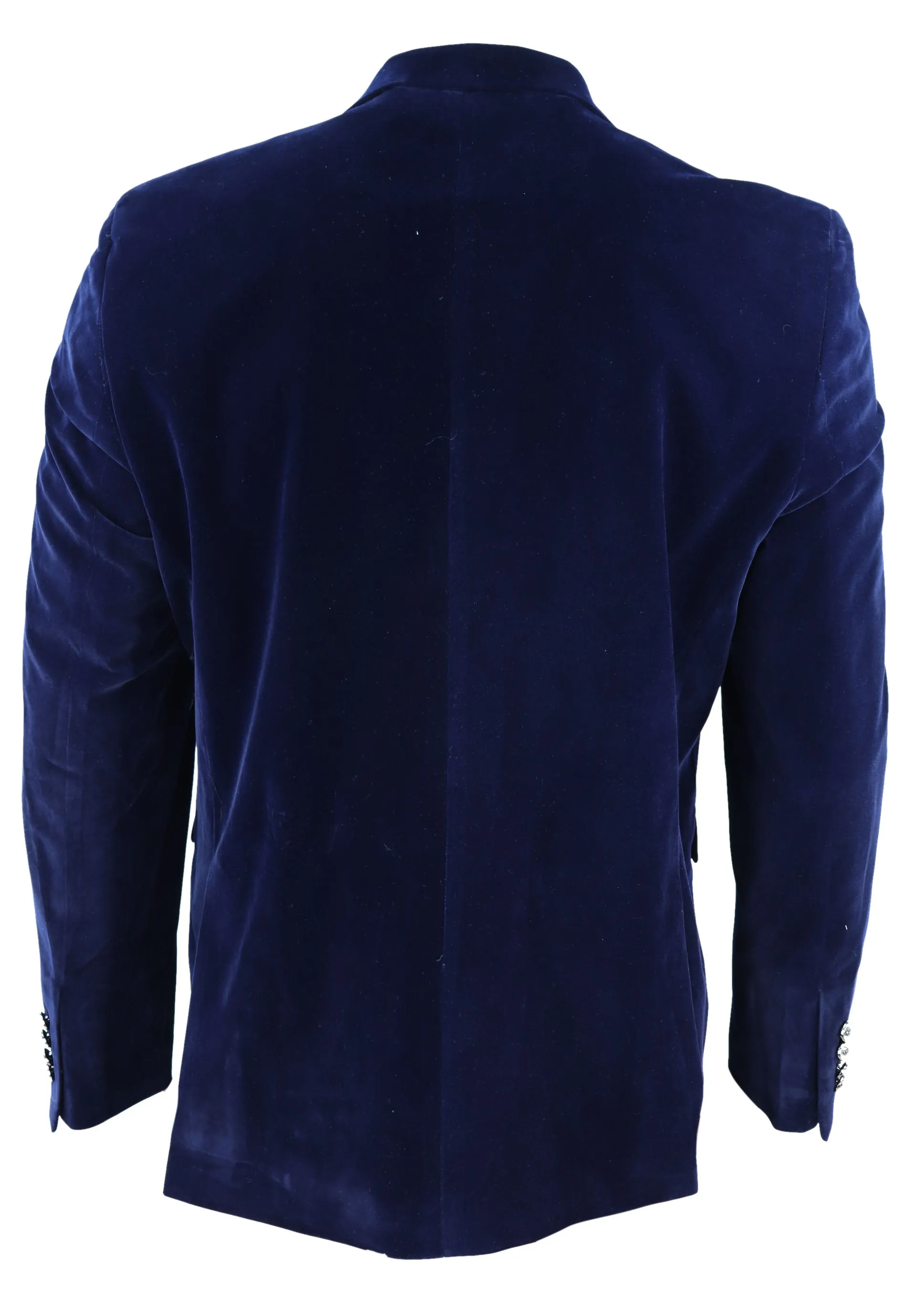 Velvet Blazer Jacket 2 Button Dinner Formal