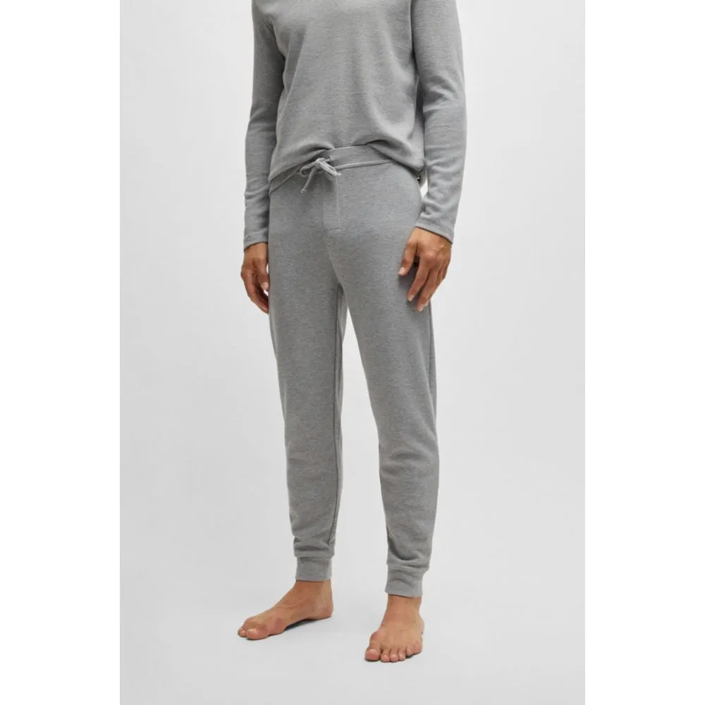 Waffle pajama bottoms in cotton