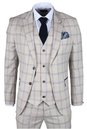 Warwick - 3 Piece Checked Suit