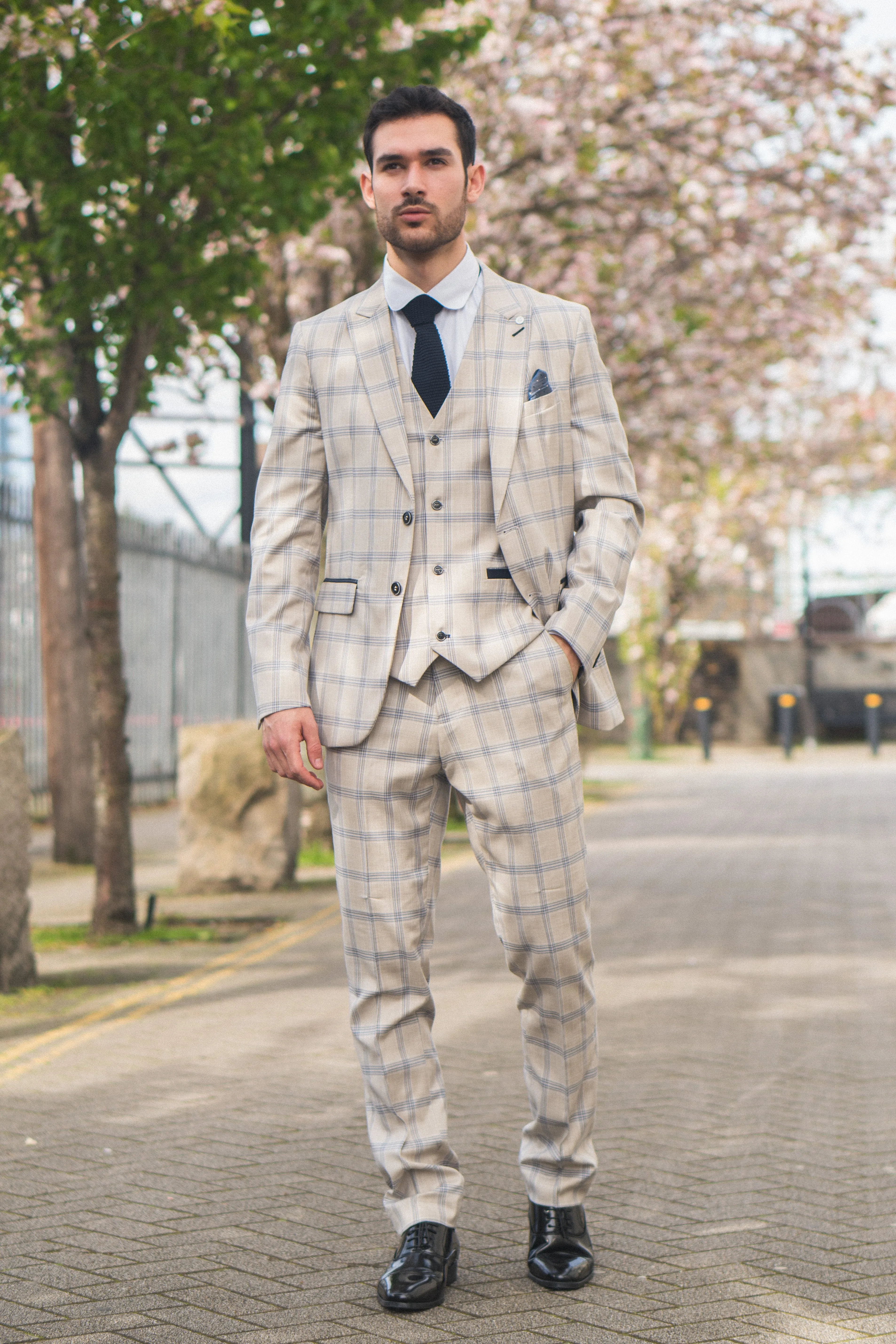 Warwick - 3 Piece Checked Suit
