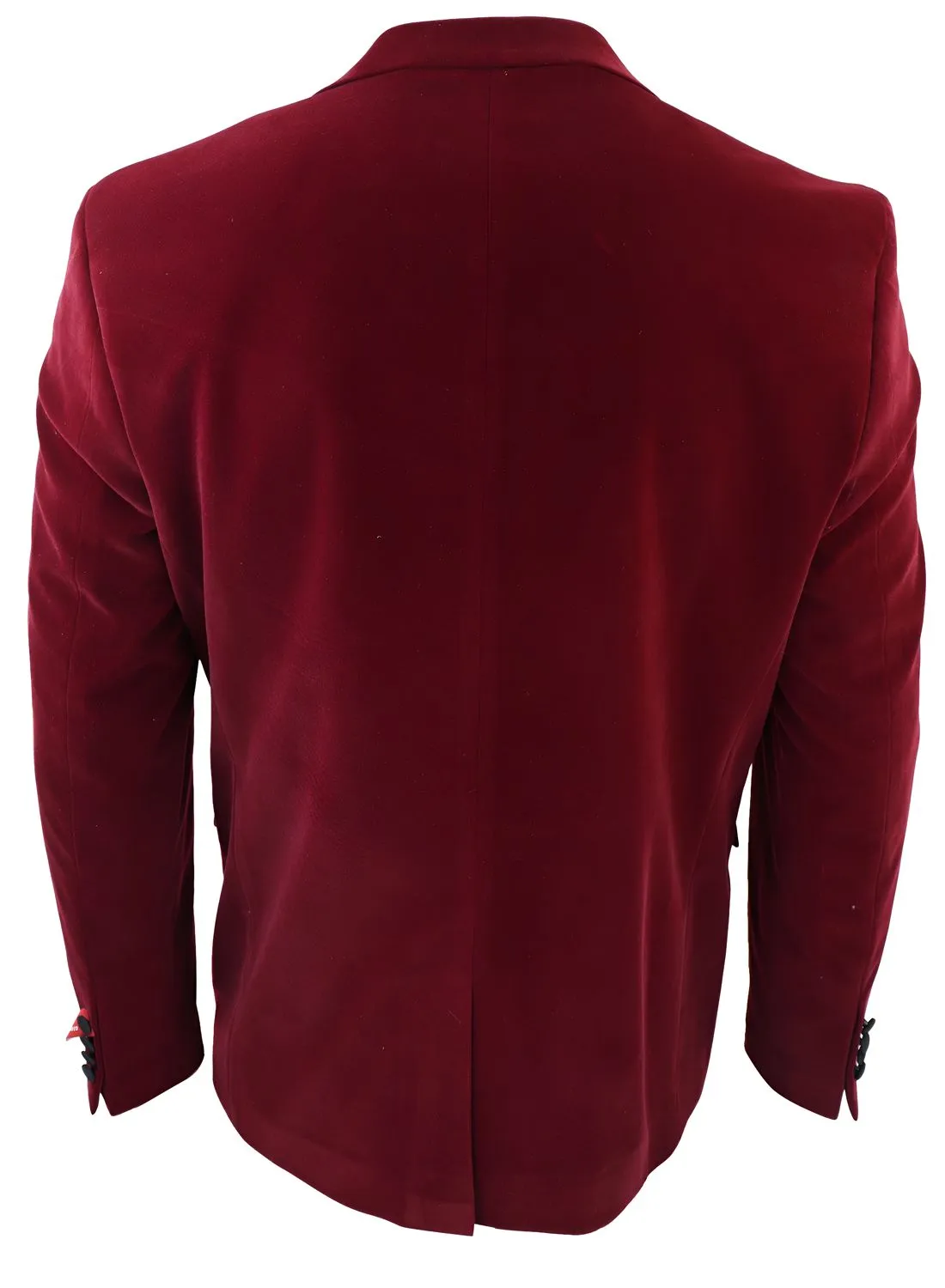 Wine Velvet Tuxedo Blazer Wedding Prom