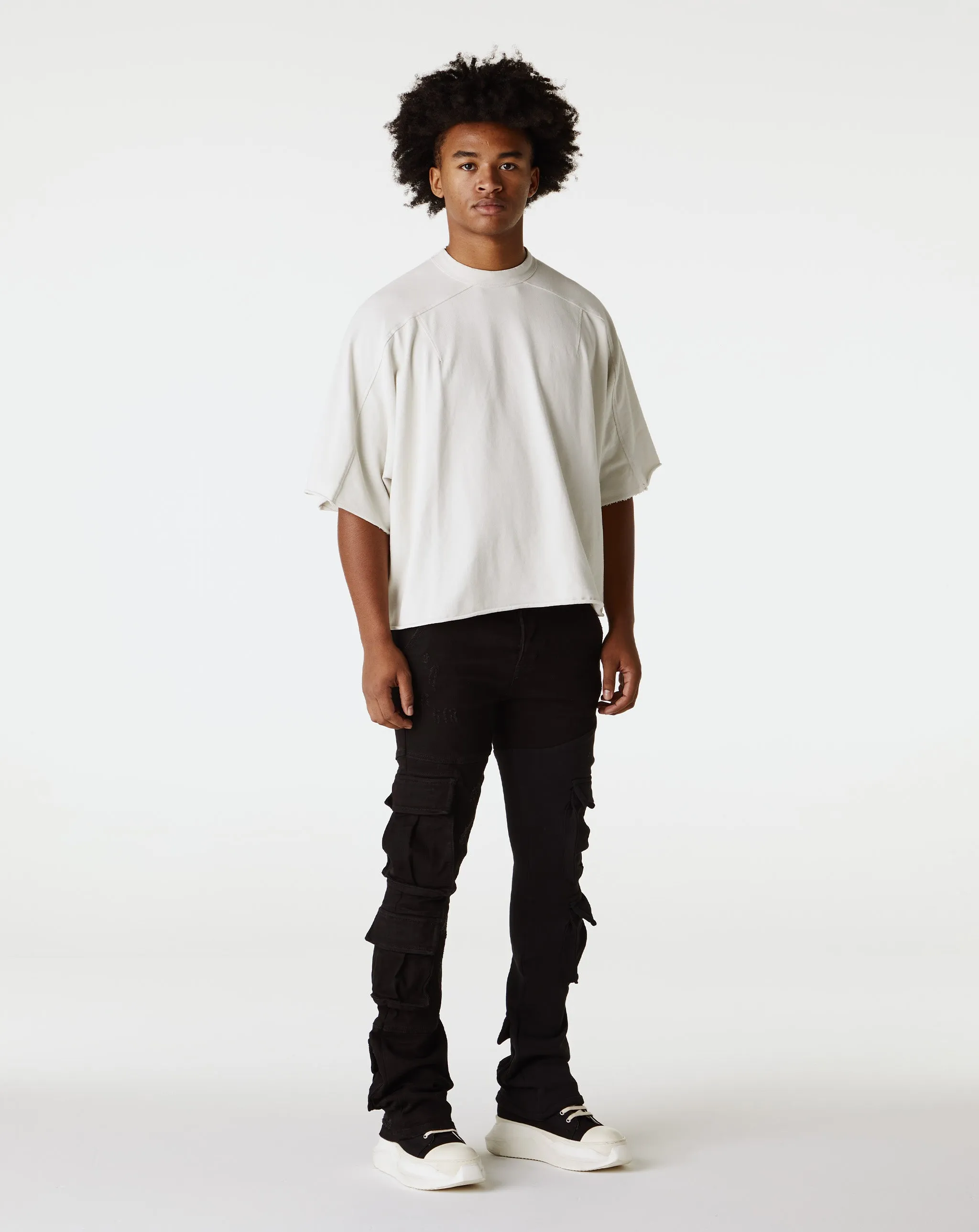 Yingyang Stacked Flare Jeans